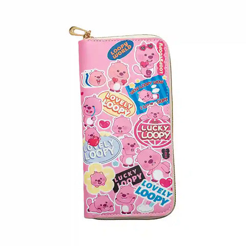 Labubu Stitch Big Wallet Moufusand