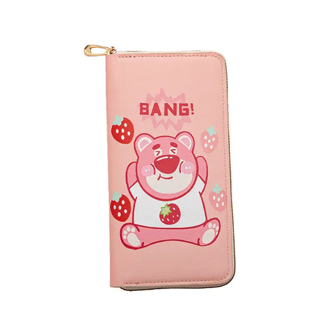 Labubu Stitch Big Wallet Moufusand