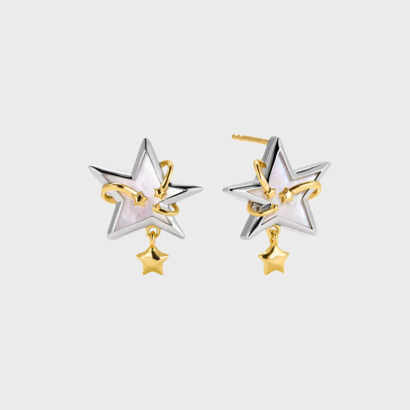 Polaris Mother-of-Pearl Earrings