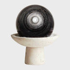 Décoration intérieure en obsidienne argentée naturelle – Éveil intérieur et protection
