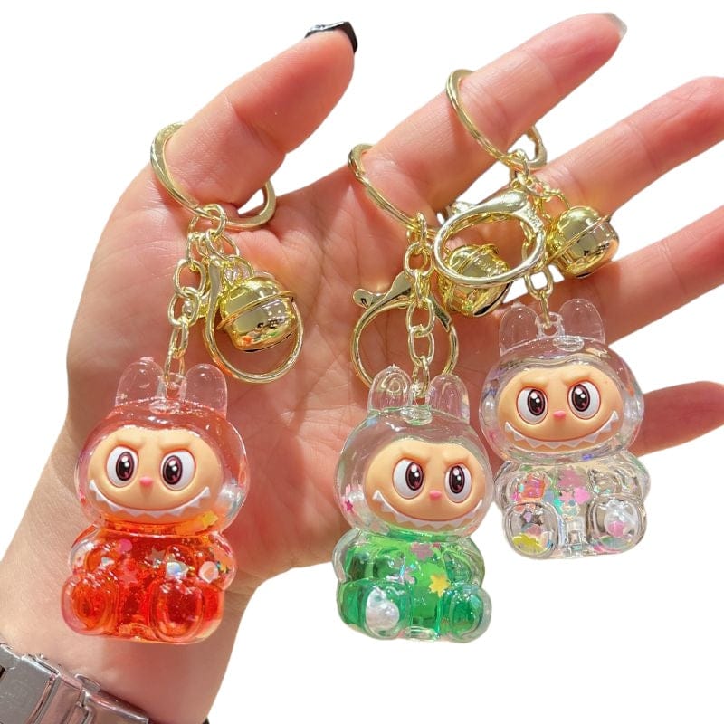 Labubu Liquid Keychain