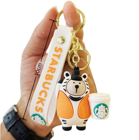 Bear STARBUCKS Keychain