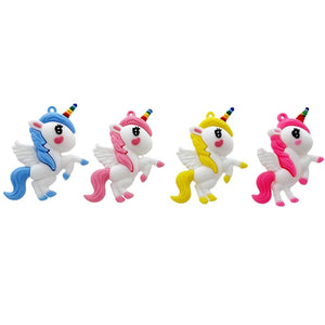 10pcs Unicorn Keychain Pendants