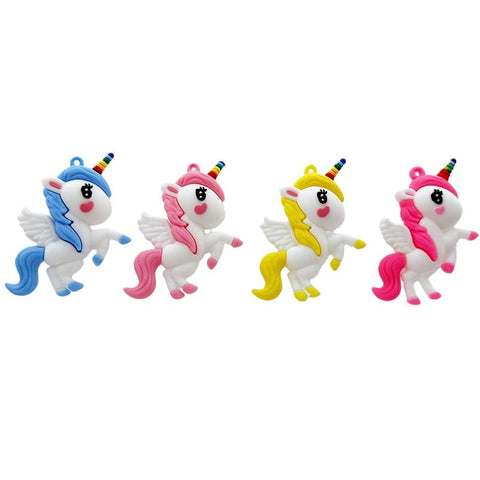 10pcs Unicorn Keychain Pendants
