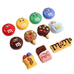 10pcs M&m Charms