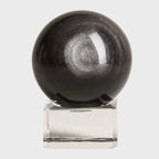 Décoration intérieure en obsidienne argentée naturelle – Éveil intérieur et protection