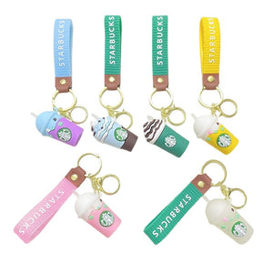 STARBUCKS Cup Keychain