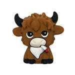 10pcs / Highland Cow-B