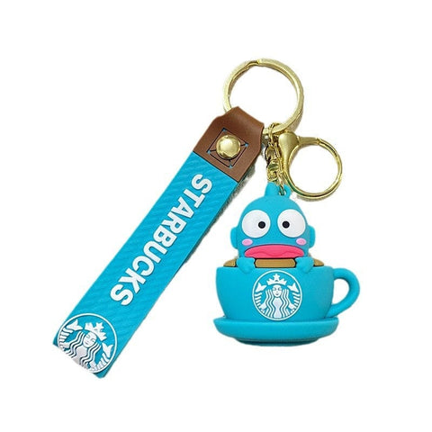 Sanrio STARBUCKS Cup Keychain