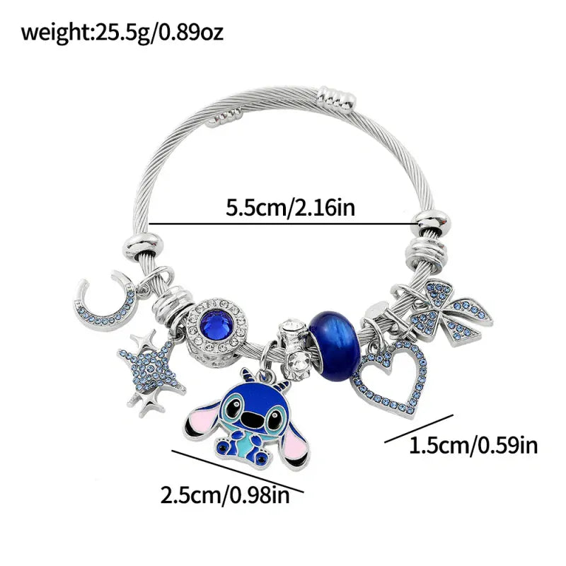 Stitch Pandora Bracelet-Silver