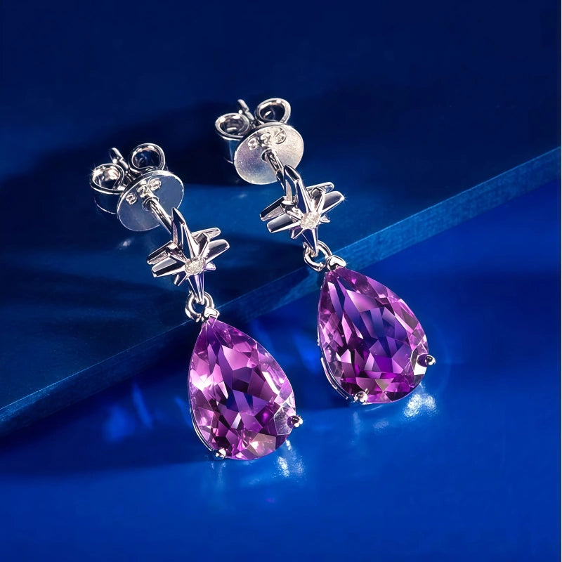 Celestial Insight Natural Amethyst Drops
