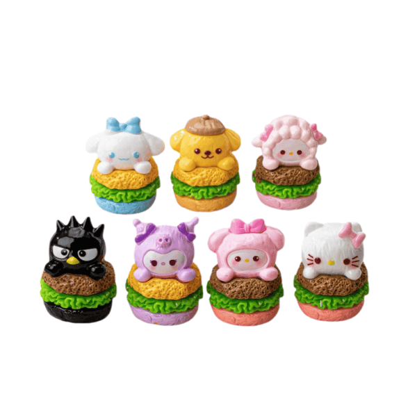 Hamburger Sanrio [Set of 7]