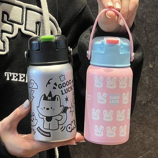 Bunny/Bear Stainless Steel Vacuum Cups