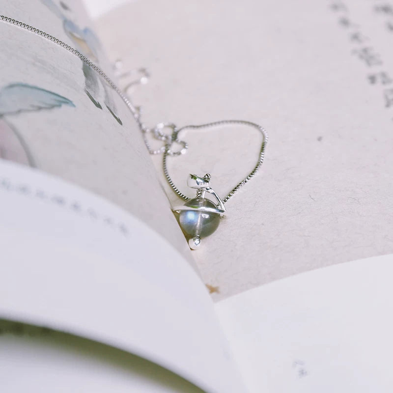 12 Types Natural Crystal Planet Necklace – Intuition & Protection