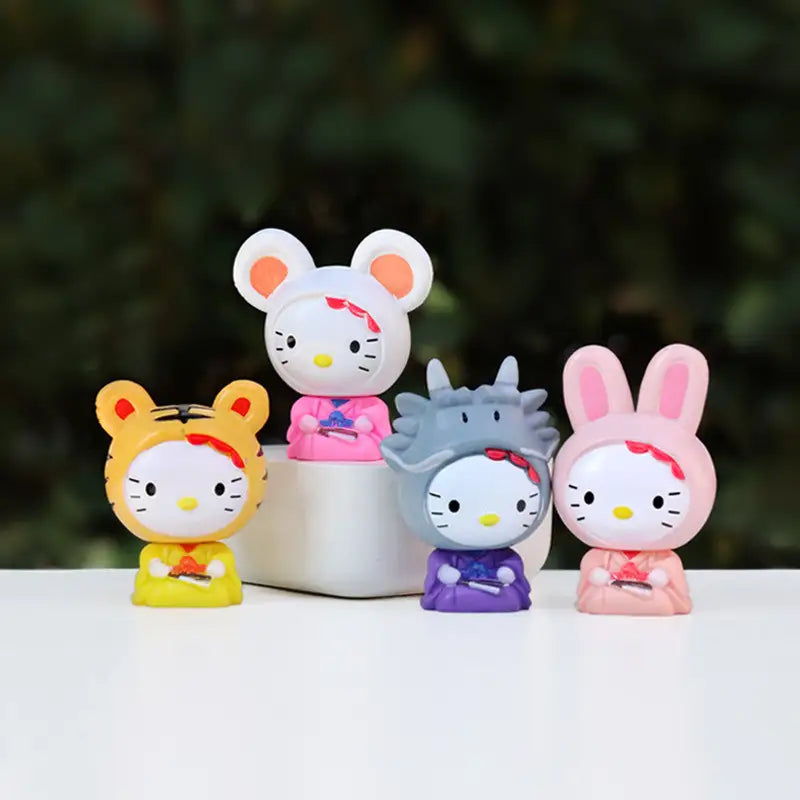 12 pcs Animal HelloKitty