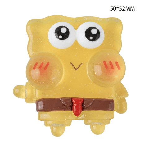 5pcs SpongeBob Charms