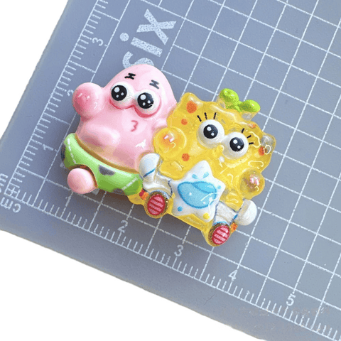 5pcs SpongeBob Charms