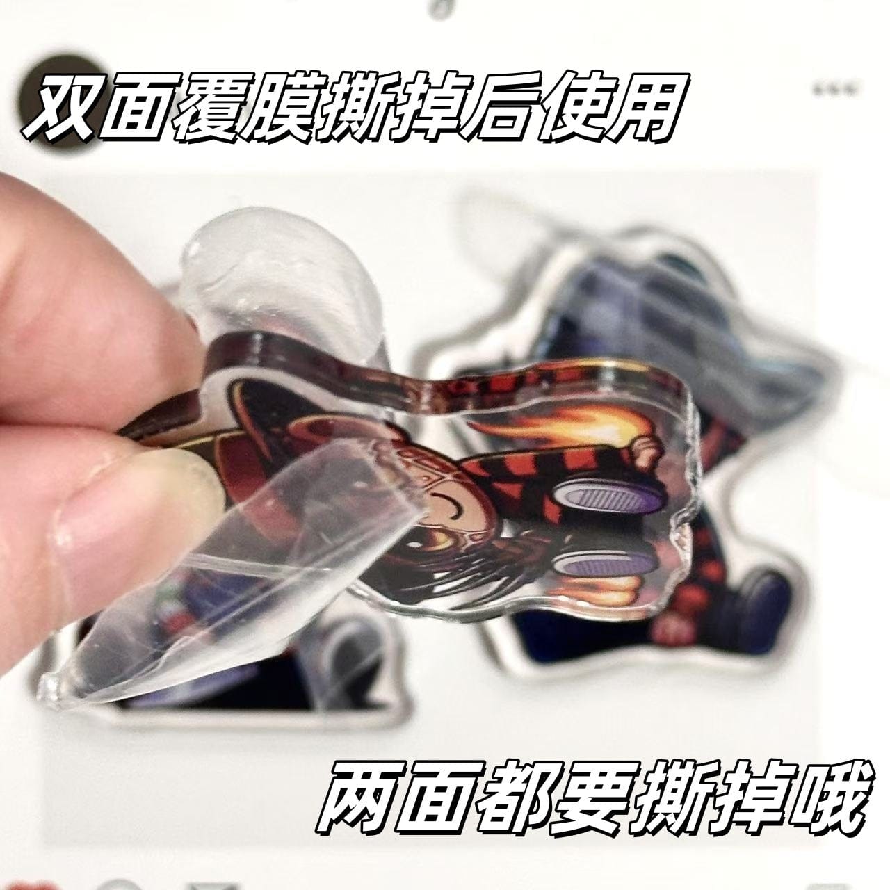 Halloween Characters 4cm Acrylic Charms for DIY match game-open in live