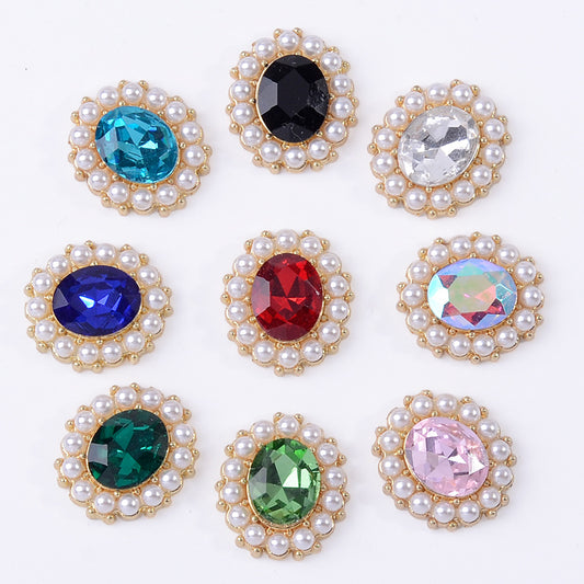 gemstone pendant DIY -open in live