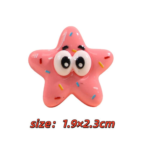5pcs SpongeBob Charms