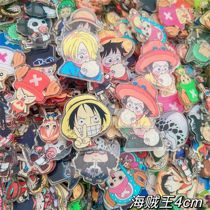 One Piece 4cm Acrylic Charms for DIY match game-open in live