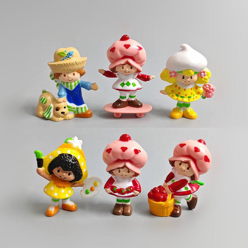 strawberry shortcake  -6 in 1 set