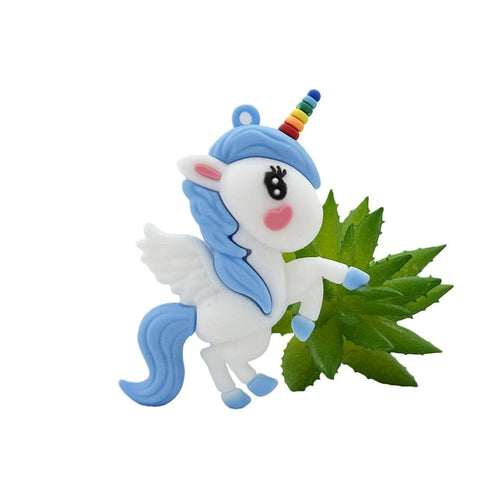 10pcs Unicorn Keychain Pendants