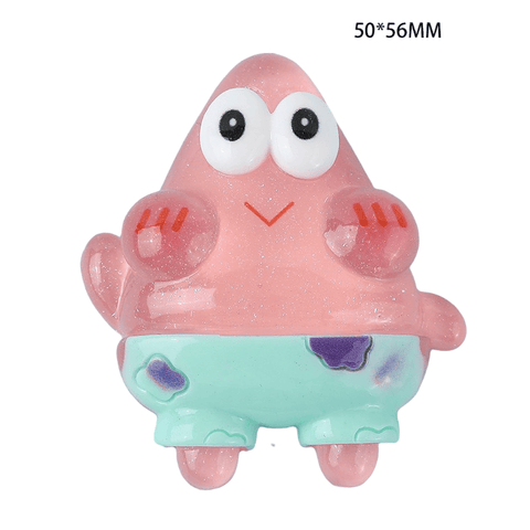 5pcs SpongeBob Charms