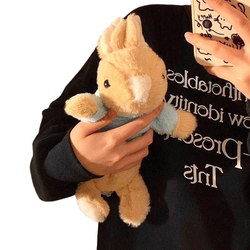 Furry Rabbit Pencil Bag Makeup Bag