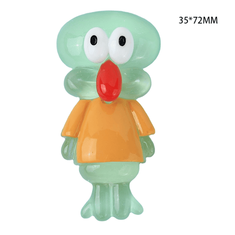 5pcs SpongeBob Charms