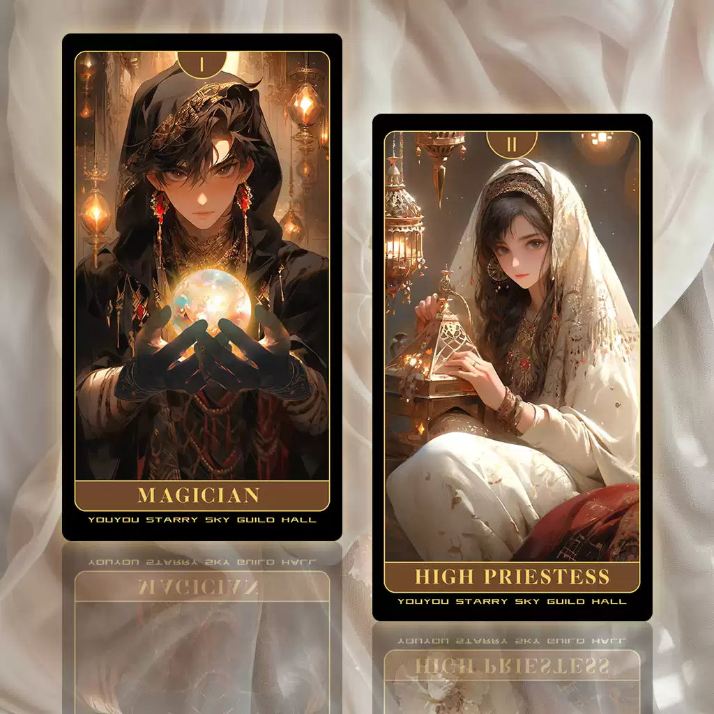 Arabian Nights 78-Card Waterproof Tarot Deck