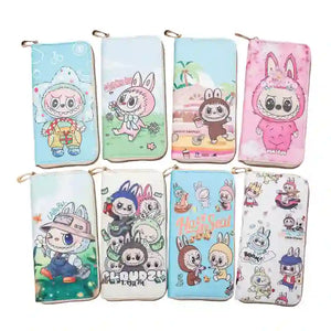 Labubu Stitch Big Wallet Moufusand