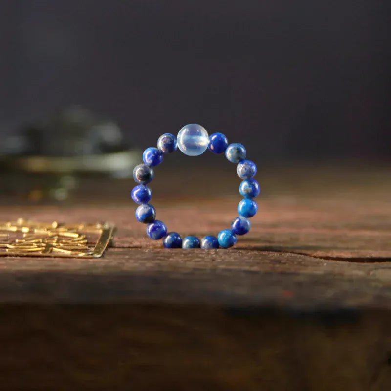 Peace Confidence Aquamarine Ring