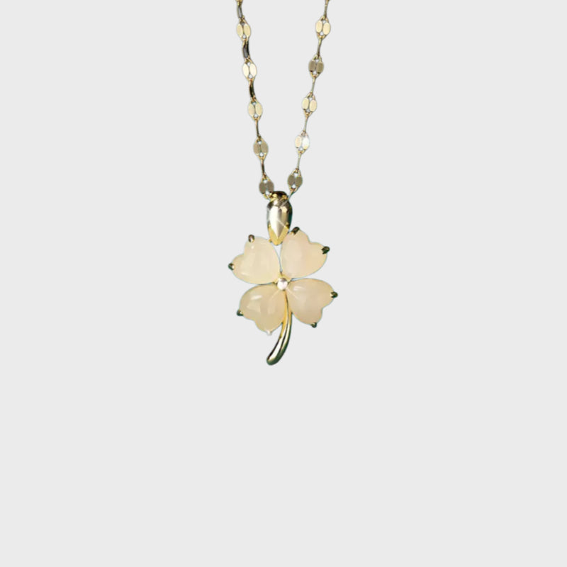 Eternal Luck Four-leaf Clover Necklace