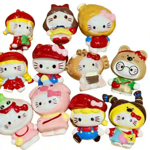 11 pcs Painted hello kitty