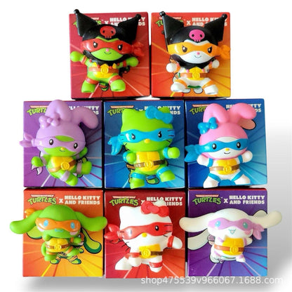 sanrioo cosplay Ninja turtle blindbox