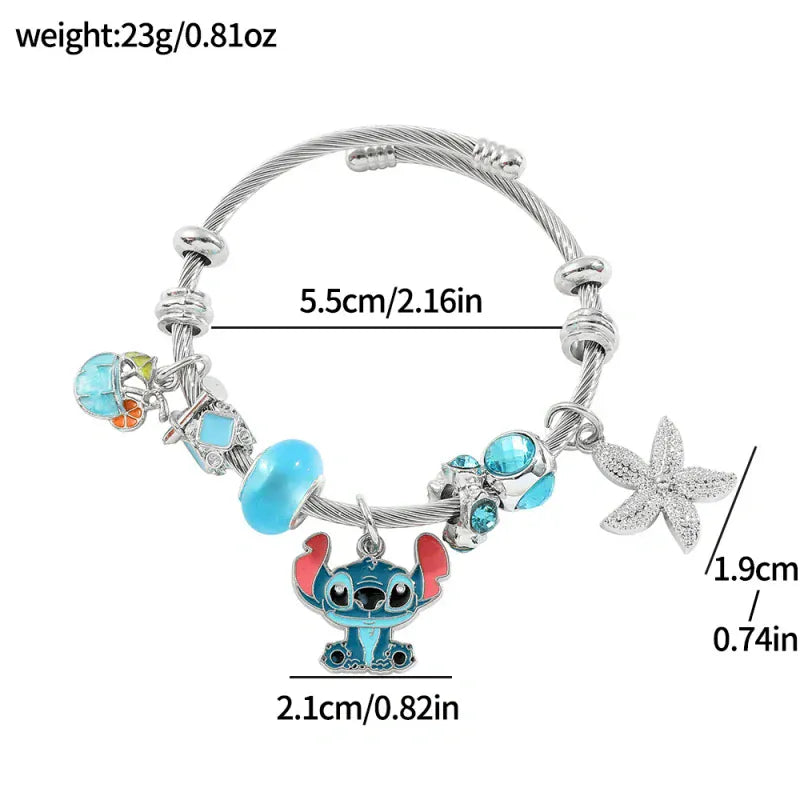 Stitch Pandora Bracelet-Silver