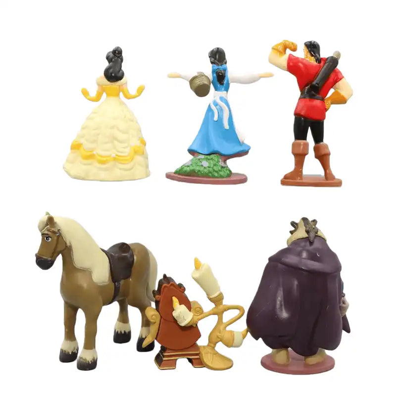 6 pcs Beauty and The Beast