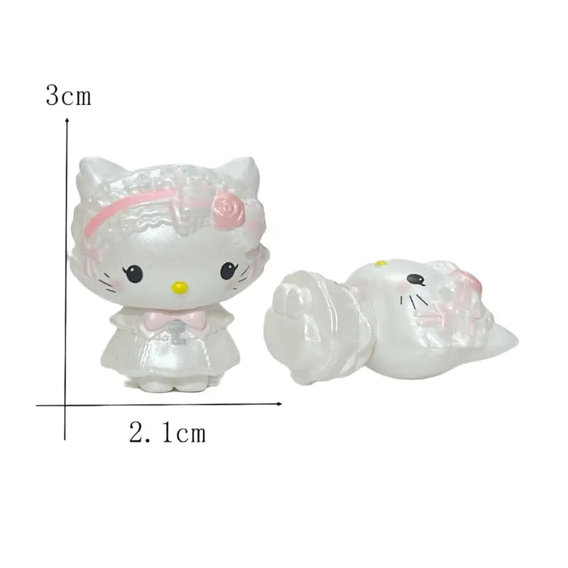 7 pcs/set Weeding dress Sanrio