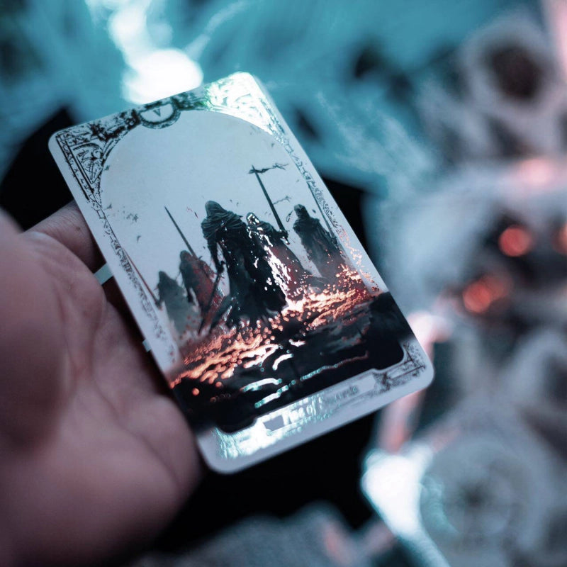 White Abyss Tarot Card