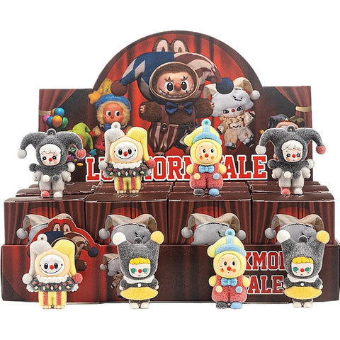 12pcs/Full Box Mini Furry Labubu Blind Box