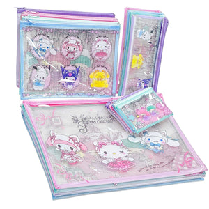 4pcs Sanrio File Pocket Bag