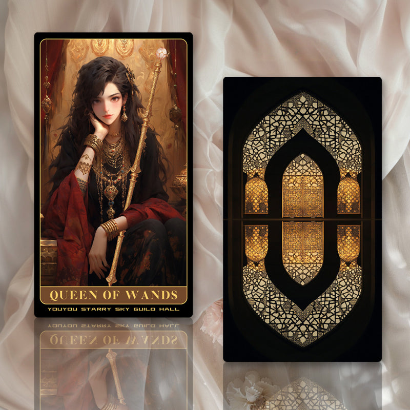 Arabian Nights 78-Card Waterproof Tarot Deck