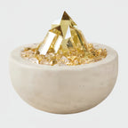 Citrine naturelle, bol de fortune - Attraction de richesse
