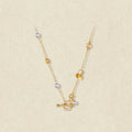 Collier bocal à miel Citrine – Douce Abondance & Confiance