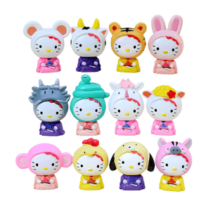 12 pcs Animal HelloKitty