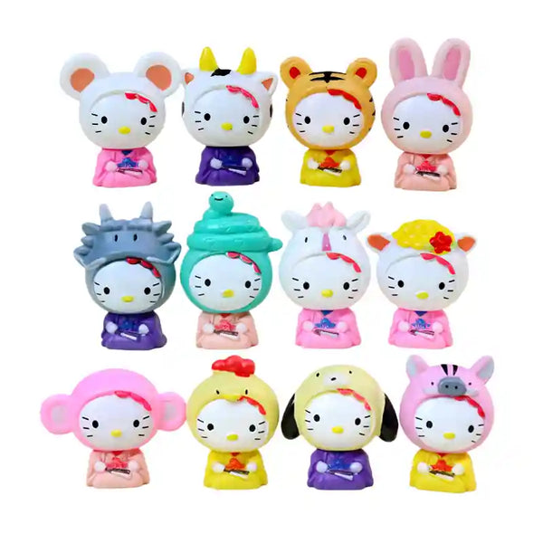 Animal HelloKitty [Set of 12]