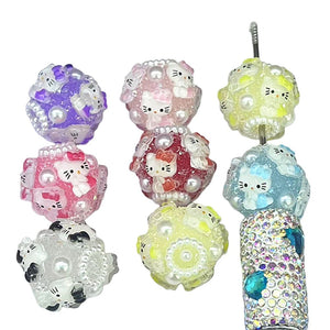 30pcs Hello Kitty Penbeads