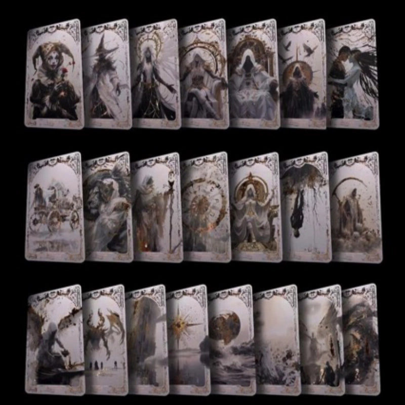 White Abyss Tarot Card