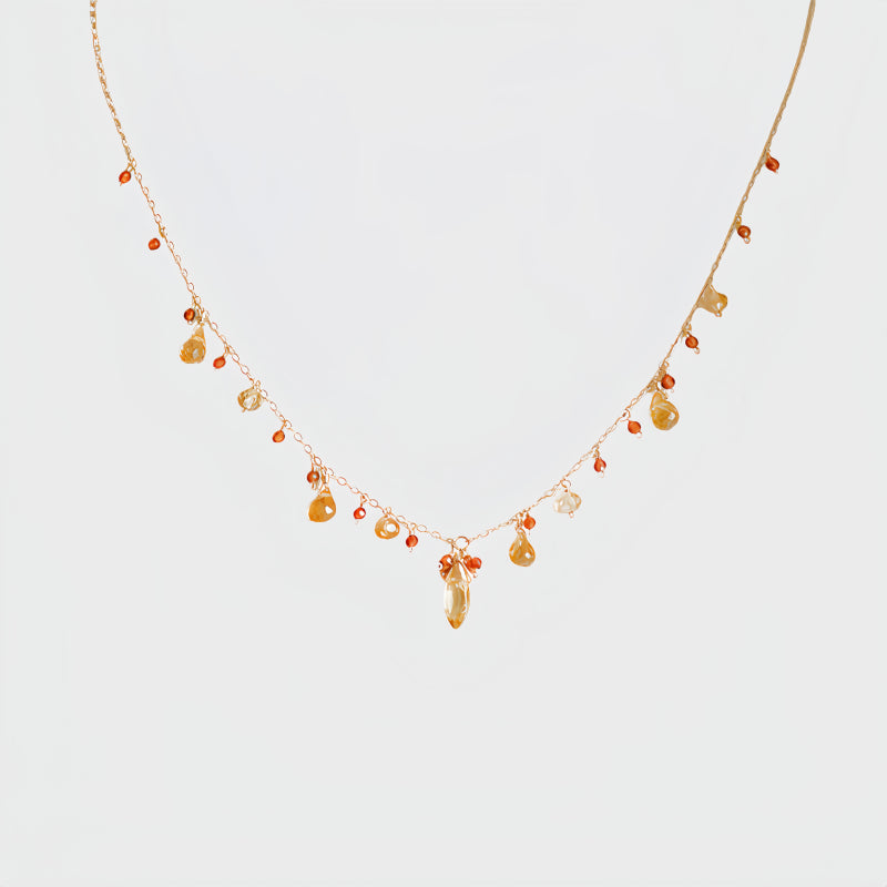Multi-citrine Necklace – Multiplied Abundance & Confidence